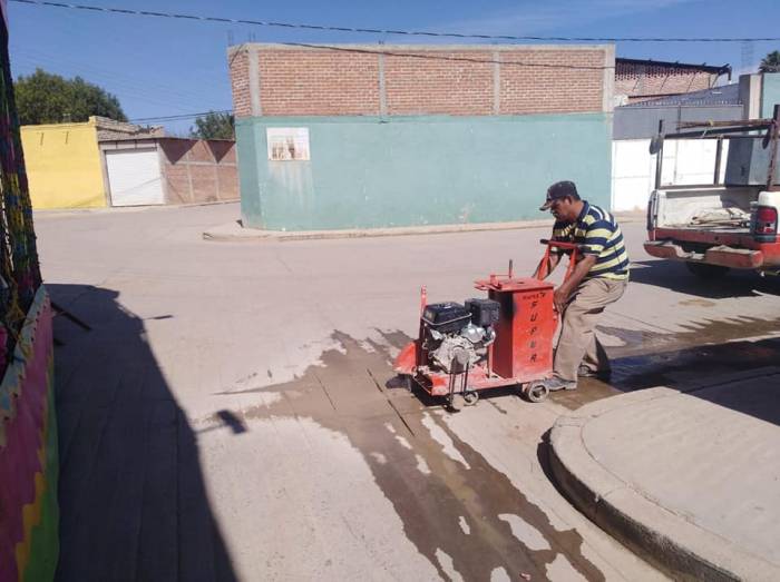 Arranca obra de rehabilitacin de lineas de agua potable, en la comunidad de San Pablo