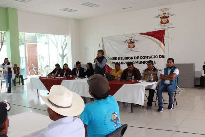 Realizan primer reunin del Consejo Municipal de Villa de Cos