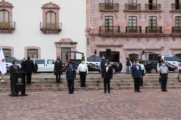 Dignifica gobierno de Zacatecas la actividad policial en la capital 