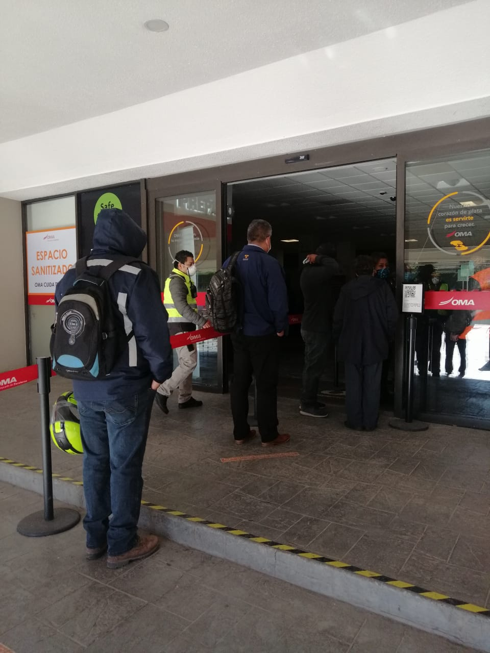 Refuerzan protocolos sanitarios en aeropuerto de Zacatecas 