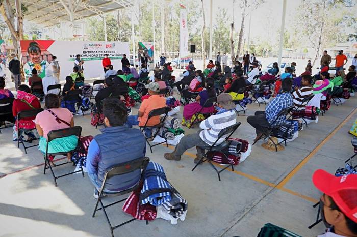 Apoya SEDIF a comunidad wixrika de Garca de la Cadena