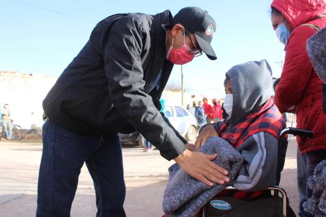 Alan Murillo realiza gira de trabajo en comunidades de Sombrerete