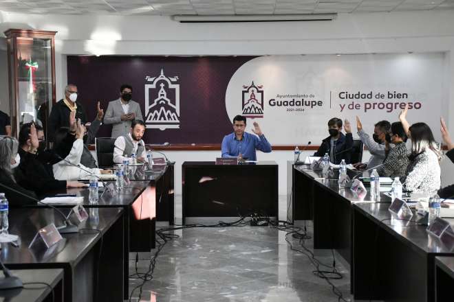 Aprueba Ayuntamiento de Guadalupe Iniciativa de Ley de Ingresos 2022