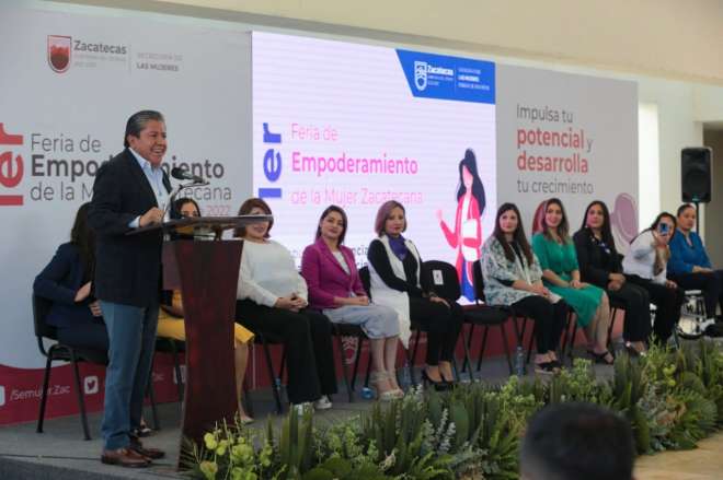 Inaugura David Monreal Primera Feria del Empoderamiento para la Mujer Inaugura David Monreal Primera Feria del Empoderamiento para la Mujer