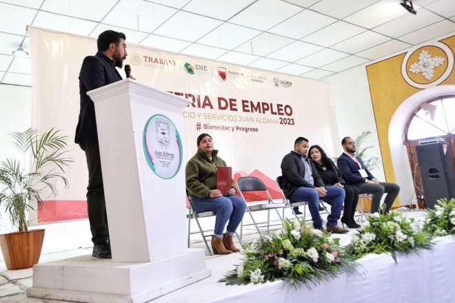 Lleva Gobierno de Zacatecas ms de 250 empleos formales a Juan Aldama