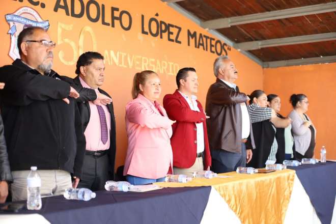 Celebran 50 aniversario de la primaria Adolfo Lpez Mateos en Jerez