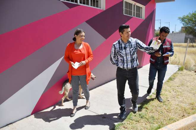Supervisa Julio Csar Chvez rehabilitacin del Centro de Desarrollo en Villas de Guadalupe
