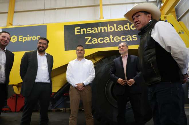 Se ensambla en Zacatecas primer vehículo para minería de toda América Latina