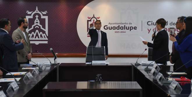 Rinde protesta Jos Saldvar como Presidente Municipal de Guadalupe