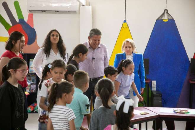 Inaugura Gobernador salas Maternal e Infantil en la Secretara de Educacin de Zacatecas