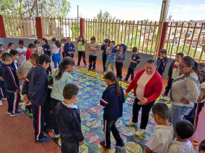 Rescata Gobierno del Estado juegos tradicionales en las escuelas de Zacatecas
