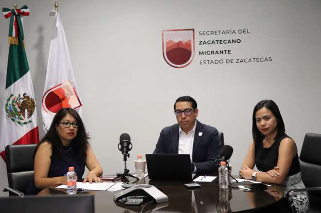Zacatecanas radicadas en el exterior participan en el Conversatorio Mexicana Emprende