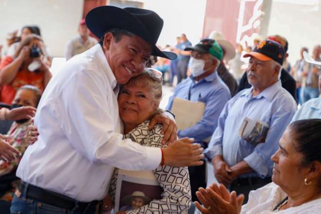 Entrega Gobernador 2 mil tarjetas del programa Produccin para el Bienestar en Guadalupe