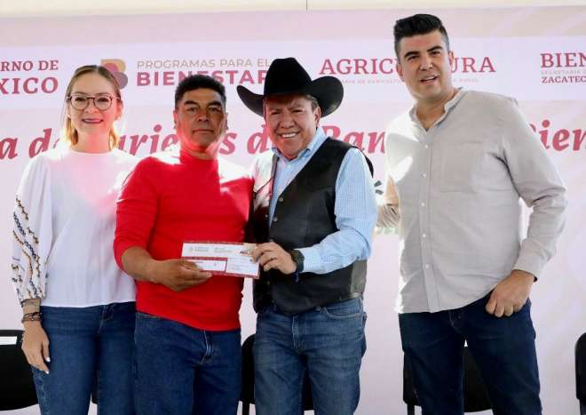 Gobiernos de Mxico y de Zacatecas realizan acciones coordinadas para el impulso del campo: Gobernador 