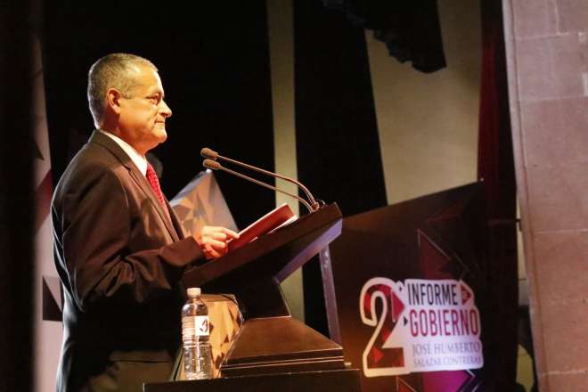 Dr. Humberto Salazar presenta avances alcanzados durante su segundo ao de gobierno