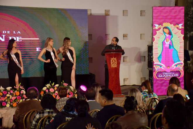 Encabeza Pepe Saldvar presentacin de candidatas a reina de la Feria de Guadalupe