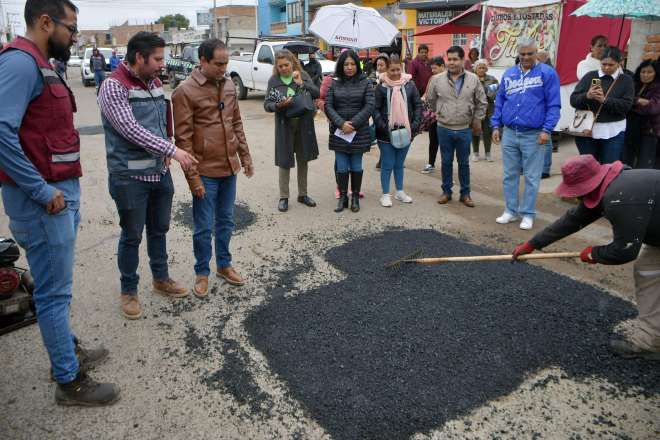 Fortalece Pepe Saldvar infraestructura vial del Municipio de Guadalupe