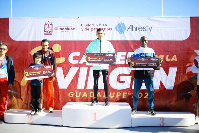 Gana Jos Luis Santana Carrera de la Virgen 5k