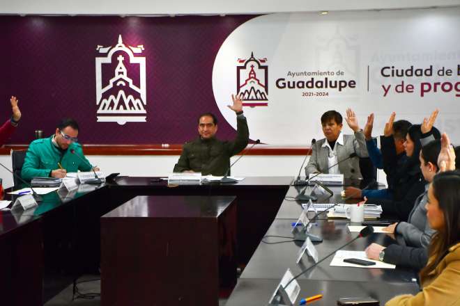 Aprueba Ayuntamiento de Guadalupe Presupuesto de Egresos para el Ejercicio Fiscal 2024
