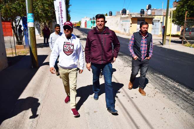 Comprometido, Pepe Saldvar con la recuperacin de calles y avenidas en Guadalupe