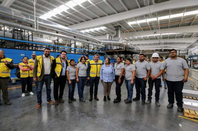 Abre empresa Cesantoni sus Hornos 5 y 6, lo que coloca a Zacatecas en el desarrollo a nivel nacional