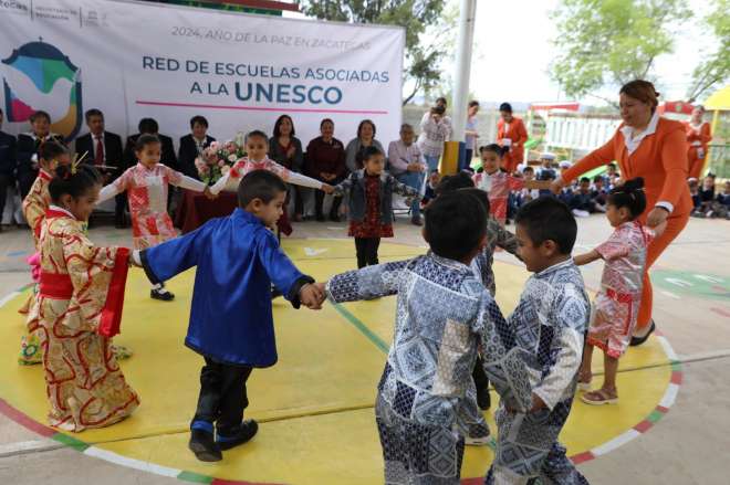 En Zacatecas, 25 escuelas de educacin bsica pertenecen a la Red mundial UNESCO