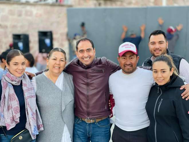 Inicia Pepe Saldvar actividades proselitistas en colonias de Guadalupe