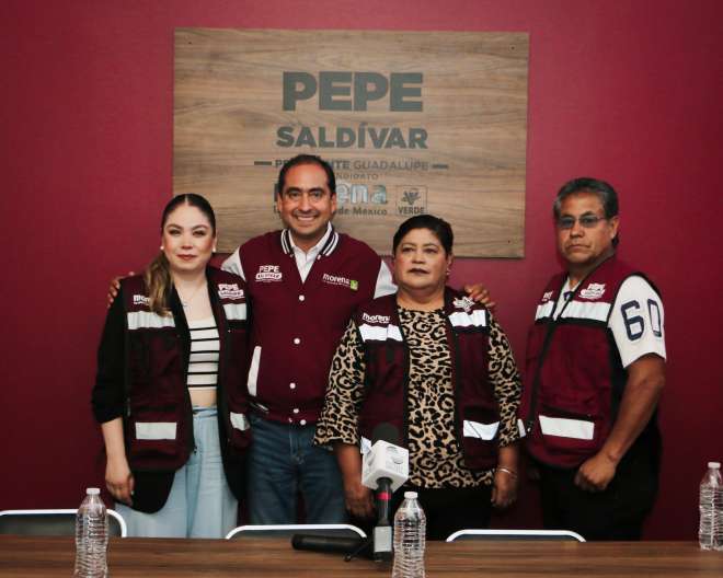 Se adhieren candidatos a regidores del PT, Panal y PES, al proyecto de Pepe Saldvar