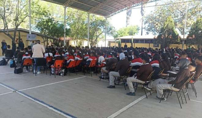 Capacita SSP a estudiantes de Ojocaliente y Villanueva para la prevencin de delitos