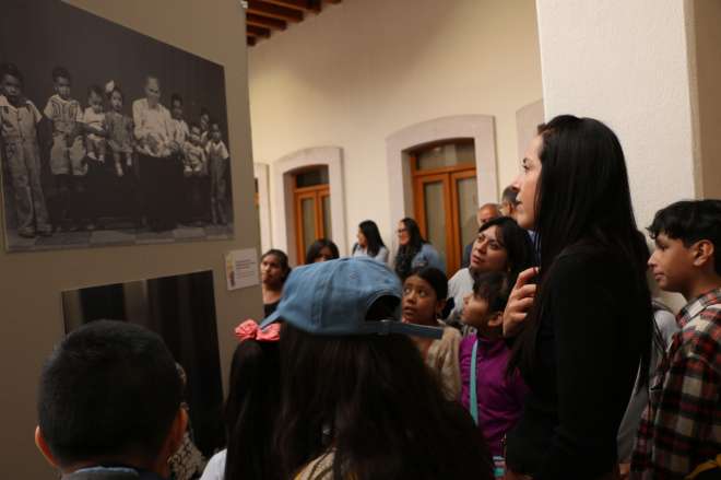
Inauguran exposicin de fotos antiguas de nios de Fresnillo, en la Fototeca de Zacatecas 