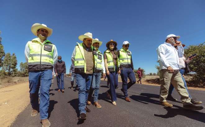 Supervisa Gobernador rehabilitaci�n de carretera Guadalupe-Cuauht�moc