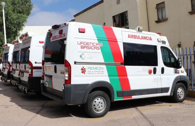 Gobierno de Zacatecas integr� 52 nuevas ambulancias para elevar la calidad de la atenci�n en todo el estado