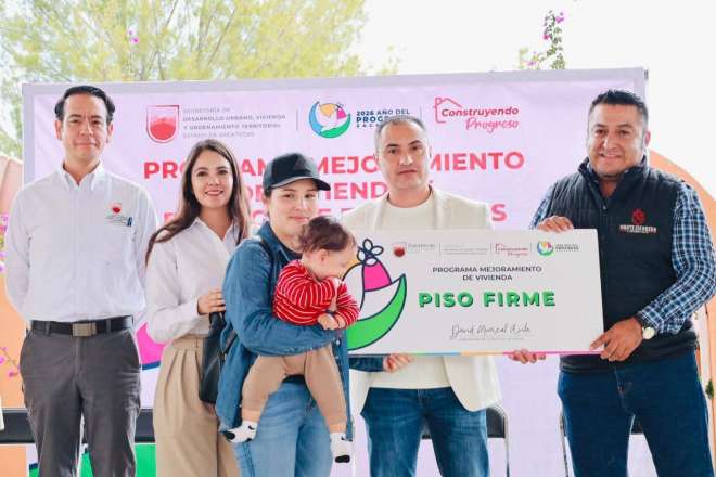 Brinda Gobierno de Zacatecas seguridad y progreso a habitantes de Monte Escobedo